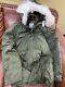 Us. Military Issue Extreme Cold Weather N-3b Parka Jacket Coat Size Medium, New