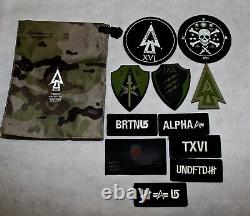 Undefeated Alpha Industries X Burton M-65 Trench Jacket Blk Sz M Men Retail $350
