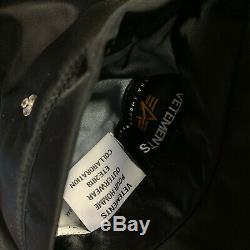VETEMENTS + ALPHA INDUSTRIES MA-1 Reversible Printed Nylon Flight Jacket Medium