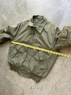 VTG Military Tanker Jacket Cold Weather High Temp Resistant M Alpha Industries