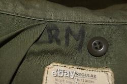 Vintage 1969 Vietnam M-65 Field Coat Jacket US Army Medium regular