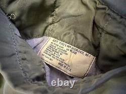 Vintage 70's Alpha Industries MA-1 Flight Jacket US Air Force 318th FIS