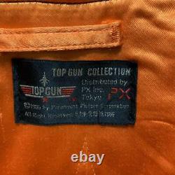 Vintage 80's Top Gun Collection L-2B Flight Jacket Size M Made In USA Movie
