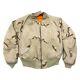 Vintage Alpha Industries Jacket Mens M Desert Camo Ma-1 Military