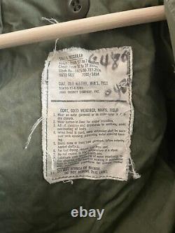 Vintage Alpha Industries OG-107 Field Jacket M65 Army Green USA bundle
