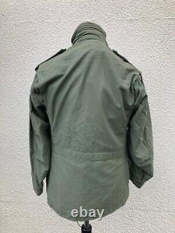 Vintage U. S Army Alpha M65 Military Cold Weather Field Jacket Parka-42 Chest