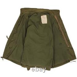 Vintage Us Army M1965 M65 Alpha Ind Field Jacket 1980 Size Medium Regular