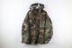 Vtg 80s Alpha Industries Mens M Distressed Cold Weather Camouflage Field Jacket