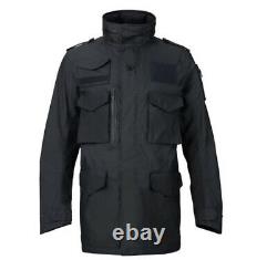350 $ Burton Invaincu Alpha Industries M-65 Trench Jacket Black Dryride M L