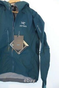 799 $ T.n.-o. Arc'teryx M's Alpha Sv Shell Jacket In Labyrinth Sz Medium M