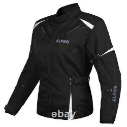Alpha Femmes Veste De Moto Biker Ce Armor Riding Racing Dames Toute La Saison