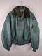 Alpha Industries B-15d Green Usa Made Air Force Veste Volante Taille Homme M