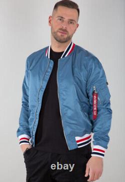 Alpha Industries Bomber Veste Homme Ma-1 Lw Tipped