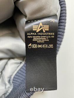 Alpha Industries Nasa Bomber Jacket Rainbow Taille Réfléchissante M