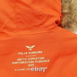 Alpha Industries Polar Veste Homme Orange
