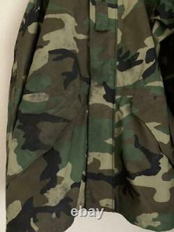 Alpha Industries Veste Parka U. S. Army Ecwcs Camouflage Gore-tex Hommes Taille M#v569
