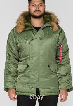 Alpha Parka N3b Cold Weather Parka Coat, Central London Store 15004