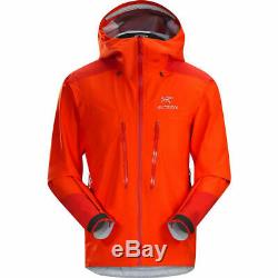 Arc'teryx Alpha Ar Jacket Men, Gore-tex Pro Magma Red, Taille M, 580 Rrp