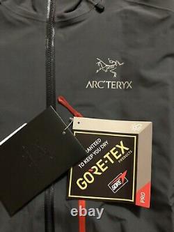 Arc'teryx Alpha Fl Gore-tex Pro Veste Imperméable Taille Homme M Pilot Grey