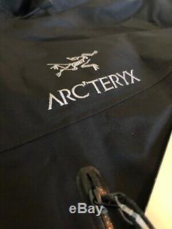 Arc'teryx Alpha Sv Jacket Hommes Noir Moyen Neuf Avec Étiquettes