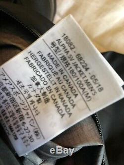 Arc'teryx Alpha Sv Jacket Hommes Noir Moyen Neuf Avec Étiquettes