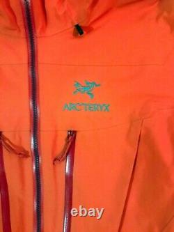 Arc’teryx Alpha Sv Ski Jacket Homme Gore-tex Pro Shell Utilisé 8 Fois