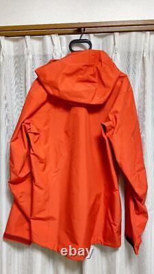 Arc'teryx Alpha Sv Veste 30th Anniversary Model Men's M Size Orange Zip-up