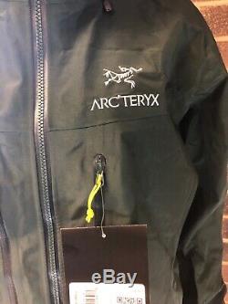 Arc'teryx Alpha Sv Veste Moyenne Adriatic Green New Men Avec Des Étiquettes De 785 $