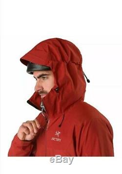Arc'teryx Beta Sl Gore-tex Jacket Mens Taille Moyenne Imperméable Pluie Rouge Ar Alpha