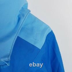 Arc’teryx Femme Alpha Fl Goretex Hooded Jacket Medium M Blue Colorblock