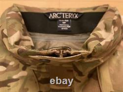 Arc'teryx Leaf Alpha Veste Taille S Multicam Fabriqué Au Canada