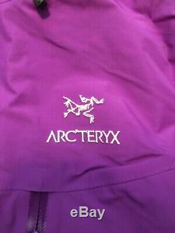 Arcteryx Alpha Fl Veste Gore-tex Pro Femme Moyenne Pourpre - Légèrement Usée