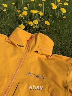 Arcteryx Alpha Gore-tex Dynasty Pro Veste Moyen Jaune Et Rouge Couleur Pro Gore