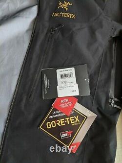 Arcteryx Alpha Sv Jacket Homme Moyen 24k Noir 2020/2021 Gore-tex Pro