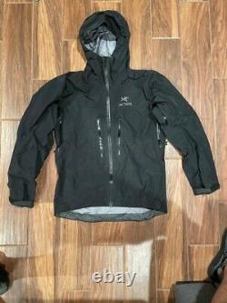 Arcteryx Sv Alpha Gore-tex Jacket Taille Moyenne Noir Exc Great Deal Détail 749 $