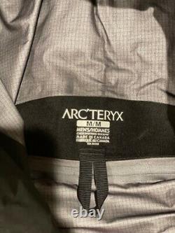 Arcteryx Sv Alpha Gore-tex Jacket Taille Moyenne Noir Exc Great Deal Détail 749 $