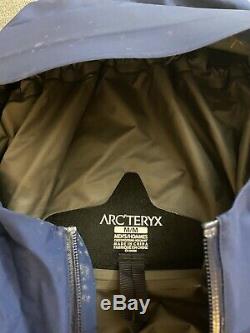 Arcteryx Veste Goretex, Alpha Sl, Medium, Bleu