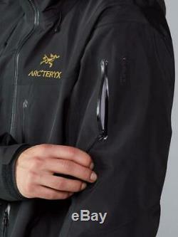 Avec Des Étiquettes Arc'teryx Alpha Sv Noir 24k Jacket = Mens Medium