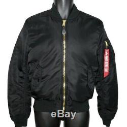 Blouson Bombardier Alpha Industries Ma 1 Us Air Force Usaf Flyer Taille Medium