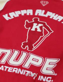 Grande veste de course en toile Big Boy Kappa Alpha Psi Divine 9 S11 pour hommes