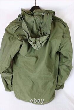 Manteau de terrain en temps froid pour hommes de l'armée ALPHA INDUSTRIES VTG Fabriqué aux États-Unis Taille moyenne