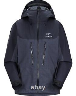 NOUVEAU AVEC ÉTIQUETTES Veste Arc'teryx Alpha GORE-TEX pour femmes Taille moyenne Noir Saphir