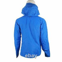 New Arc’teryx Homme Alpha Sv Hooded Zippered Jacket In Rigel Blue Medium