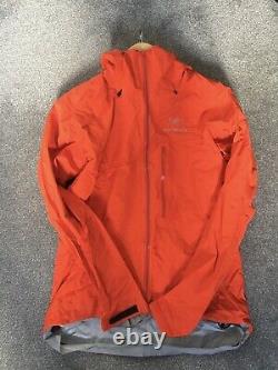 Nouveau Homme Arcteryx Alpha Fl Gore-tex Imperméable Shell Jacket Blaze Red Medium M