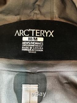 Nouvelle Veste Arcteryx Alpha Sv, Homme Moyen, Noir, Avec Étiquettes, Fabriquée Au Canada