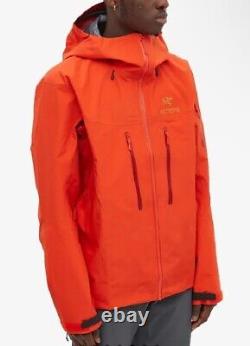 Nouvelle veste ARC'TERYX Alpha SV de couleur Dynasty pour homme en taille M, neuve avec étiquette, rare