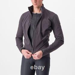 Nouvelle veste isolée Castelli Alpha Ultimate, gris foncé/noir, moyen 450 $