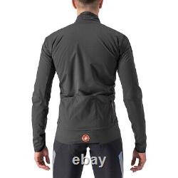Nouvelle veste isolée Castelli Alpha Ultimate, gris foncé/noir, moyen 450 $