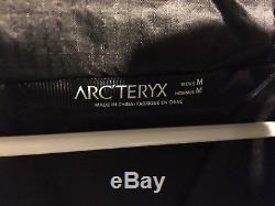 Nwt Arcteryx Alpha Is Homme Moyenne Noire 900 $