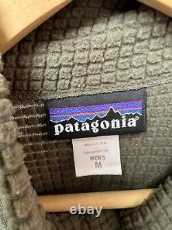 Patagonia R1 Vintage Hommes Taille M Vert Alpha
